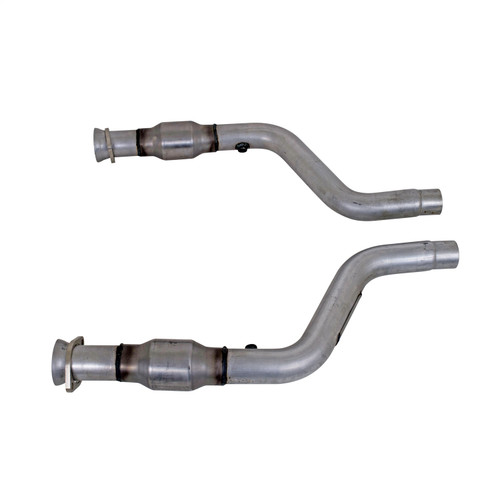 BBK 1796 - 05-15 Dodge Challenger Charger Short Mid X Pipe w/Catalytic Converters 2-3/4 For LT Headers