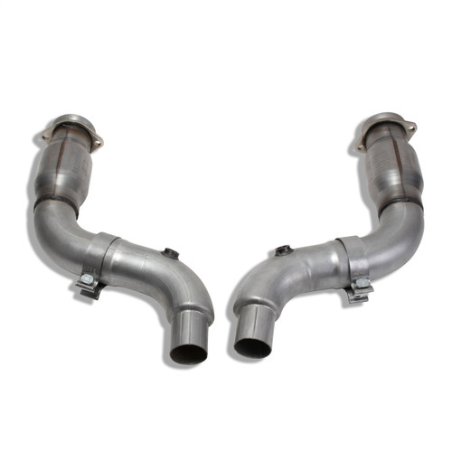 BBK 16481 - 05-20 Dodge Challenger/Charger 6.1/6.2/6.4L Hemi 3in Catted High Flow Mid Pipe