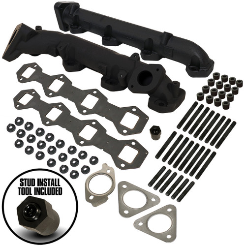 BD Diesel 1043008 - Exhaust Manifold Kit - Ford 2015-2019 F250 6.7L PowerStroke
