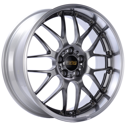 BBS RS963DBPK - RS-GT 20x8.5 5x120 ET15 Diamond Black Center Diamond Cut Lip Wheel -82mm PFS/Clip Required