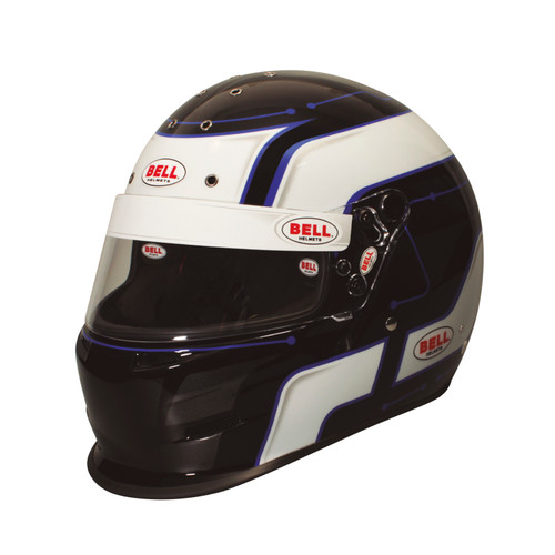 Bell Helmets 1420A35 - Bell K1 Pro Circuit SA2015 V15 Brus Helmet- Size 60 (Blue)
