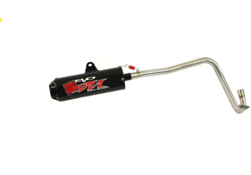 Big Gun 10-1123-BK - 01-13 Honda XR/CRF 80/100 Evo M Series Black Out Full System Exhaust