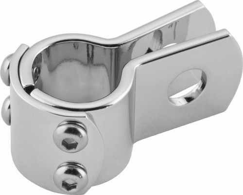 Bikers Choice 482566 - Chrome 1 Inch 3 piece Clamp Universal