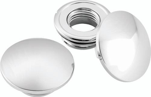 Bikers Choice 482432 - 82-Up Chrome Slim Gas Cap Set Screw In