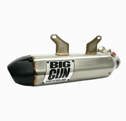 Big Gun 14-2352 - 18-23 Yamaha WOLVERINE X4 EXO Stainless Slip On Exhaust