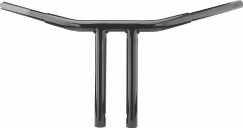 Bikers Choice 402255 - Throttle By WireBlack 10 Inch Straight Tbar Handlebar Custom
