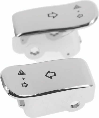 Bikers Choice 483314 - 96-13 Big Twin & XL Chrome Turn Signal Extensions Pr