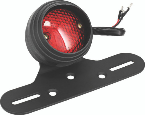Bikers Choice 486886 - 2.75 Inch Custom Taillight With License Plate Mount