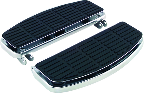 Bikers Choice 490336 - 66-84 FL Chrome Late Style Floorboards Replaces H-D 50603-74TA