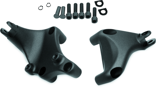 Bikers Choice 490834 - 14-Up XL Black Passanger Footpeg Mount