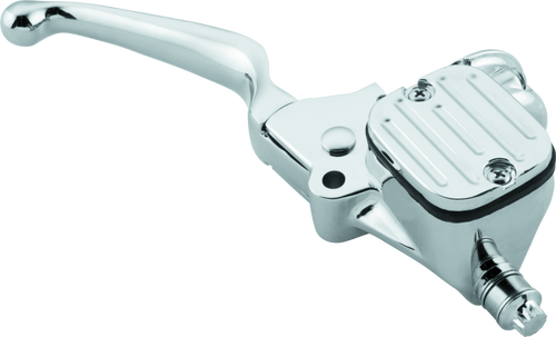 Bikers Choice 489987 - Chrome 96-07 FL 96-10 ST Dyna 96-03 XL 9/16 Bore Chopped Handlebar Master Cylinder