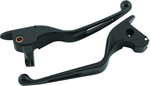Bikers Choice 490987 - 14-16 FLH FLT Black Vortex Lever Set