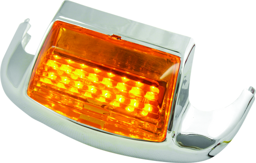 Bikers Choice 491275 - 80-95 FLHT 86-95 FLST Front Amber Lens Replaces H-D 59082-79