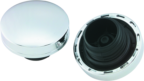 Bikers Choice 490435 - 82-E96 Vented High Top Gas Cap Replaces H-D 61060-82A Right Side Screw In