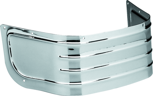 Bikers Choice 493399 - 80-13 FLH 86-06 FLST Chrome Ribbed Fender Skirt