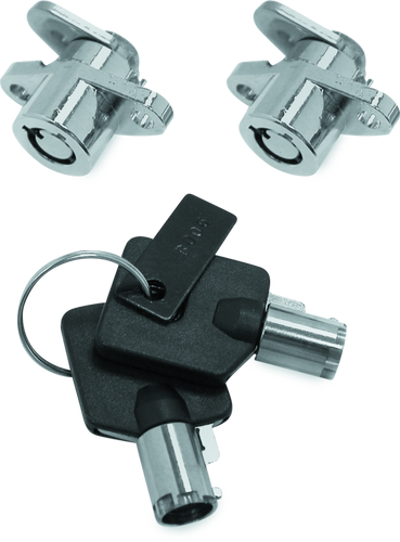 Bikers Choice 491989 - 93-13 Touring Hard Bag Saddlebag Lock Set Pr