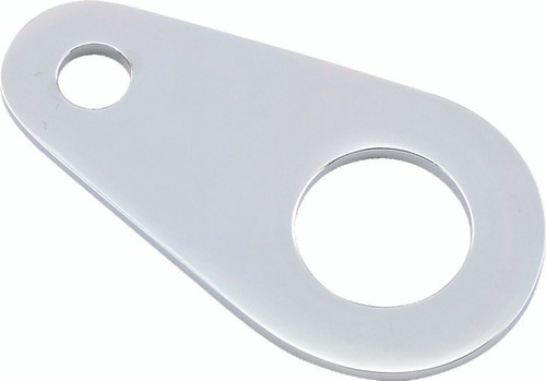 Bikers Choice 492790 - Chrome Custom Single Hole Universal Ignition Switch Bracket Replaces H-D 69024-77
