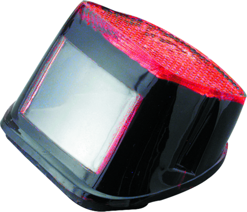 Bikers Choice 601602 - 73-98 Big Twin & XL Blacked Out Taillight Lens