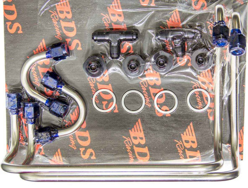 Blower Drive Service PL-9712 - Dual Carb Fuel Line Kit Double Pump - Side Mnt