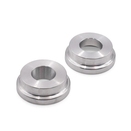 BLOX Racing BXAC-00322-SI - 2-Piece Billet Aluminum Solid Shifter Bushing B-Series Transmissions - Silver