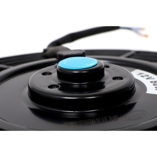 BLOX Racing BXCC-00002-BK - Racing 12inch Electric Slim Fan - Black