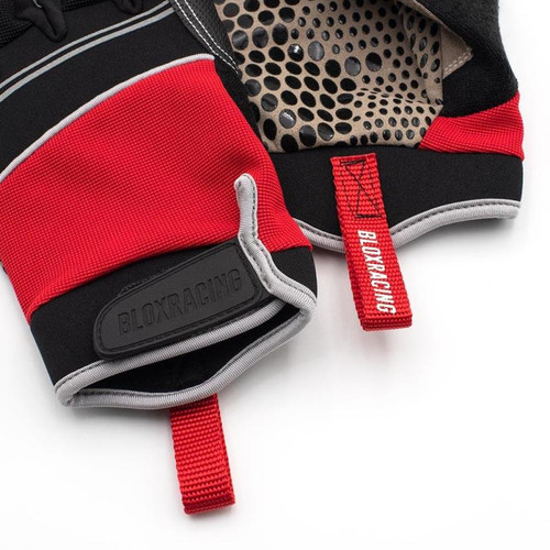 BLOX Racing BXAP-00140-L - Racing Logo Mechanics Gloves Large
