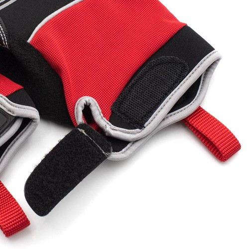 BLOX Racing BXAP-00140-L - Racing Logo Mechanics Gloves Large