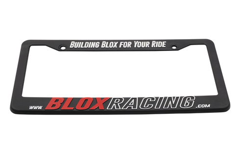 BLOX Racing BXAP-00005 - Racing License Plate Frame - New Logo