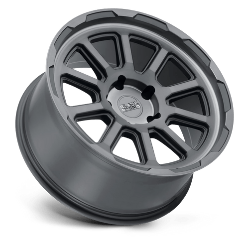 Black Rhino Wheels 1790CHS126120G67 - Chase 17X9 Brushed Gunmetal