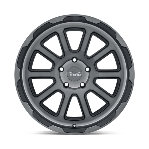 Black Rhino Wheels 1790CHS126120G67 - Chase 17X9 Brushed Gunmetal