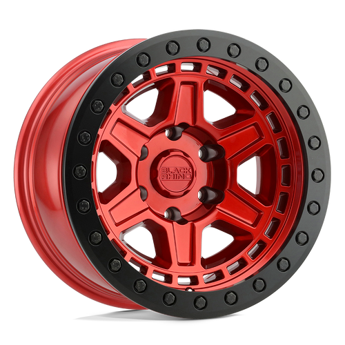 Black Rhino Wheels 1790REN-85127R71 - Reno 17X9 Candy Red W/ Black Ring & Bolts
