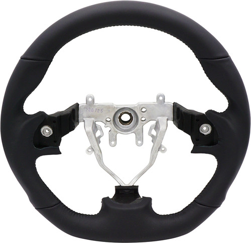 BLOX Racing BXSW-50000-B - Racing 08-14 Subaru Leather Steering Wheel Black Stitching