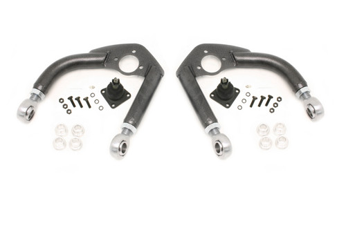 BMR AA004H - 93-02 F-Body Upper A-Arms w/ Adj. Rod Ends - Black Hammertone
