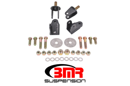 BMR CCK009H - 79-04 Fox Mustang Rear Coilover Conversion Kit w/o Control Arm Bracket - Black Hammertone
