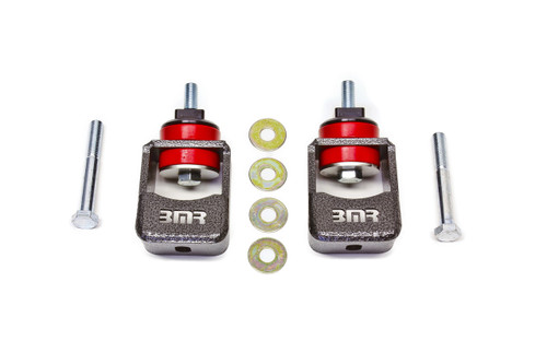 BMR MM004H - 10-15 5th Gen Camaro Motor Mount Kit (Polyurethane) - Black Hammertone (Spacers Not Included)