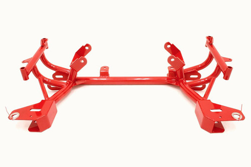 BMR KM013R - 98-02 4th Gen F-Body K-Member w/ Turbo LS1 Motor Mounts and STD. Rack Mounts - Red