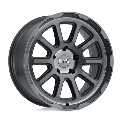 Black Rhino Wheels 2090CHS126140G12 - Chase 20X9 Brushed Gunmetal