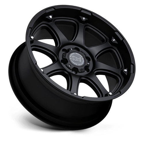 Black Rhino Wheels 2090GLA126135M87 - Glamis 20X9 Matte Black