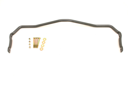 BMR SB009H - 64-72 A-Body Rear Solid 1.0in Sway Bar Kit - Black Hammertone