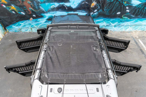 Body Armor 4x4 91001 - 2021+ Ford Bronco (2-Door & 4-Door) Mesh Top