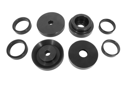 BMR SCB110 - 2008-2018 Challenger Rear Cradle Lockout Bushing Kit - Black Anodized