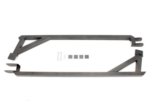 BMR SFC008H - 82-82 3rd Gen F-Body Weld-On Boxed Subframe Connectors (Inside Frame Exhaust) - Black Hammertone