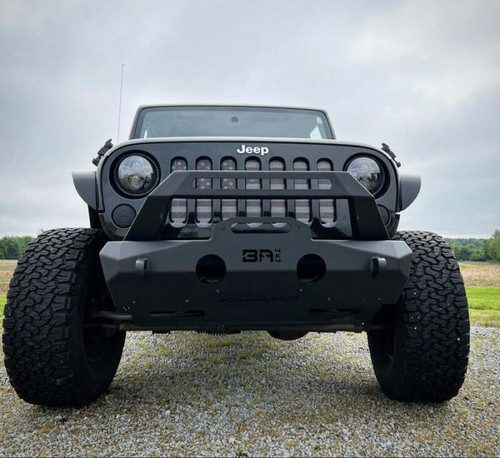 Body Armor 4x4 JP-19535 - 07-22 Jeep Wrangler JK/JL & Gladiator JT Orion Stubby Front Bumper
