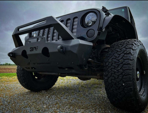 Body Armor 4x4 JP-19535 - 07-22 Jeep Wrangler JK/JL & Gladiator JT Orion Stubby Front Bumper