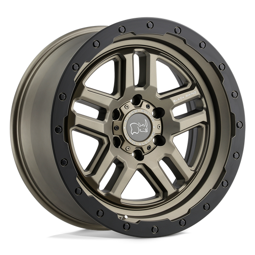 Black Rhino Wheels 2095BTW-85127Z71 - Barstow 20X9.5 Matte Bronze W/ Matte Black Ring