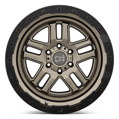 Black Rhino Wheels 2095BTW-85127Z71 - Barstow 20X9.5 Matte Bronze W/ Matte Black Ring