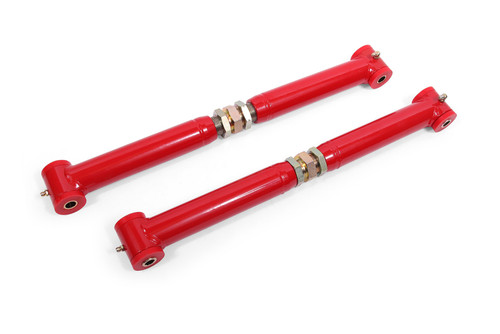 BMR TCA023R - 02-10 SSR On-Car Adj. Lower Control Arms (Polyurethane) - Red