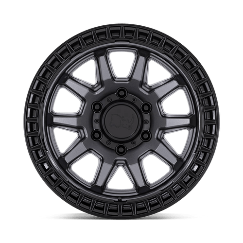 Black Rhino Wheels BR001AB17855000 - Calico 17X8.5 Matte Gunmetal With Matte Black Lip