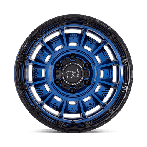 Black Rhino Wheels BR002LB20105018N - Legion 20X10 Cobalt Blue With Black Lip