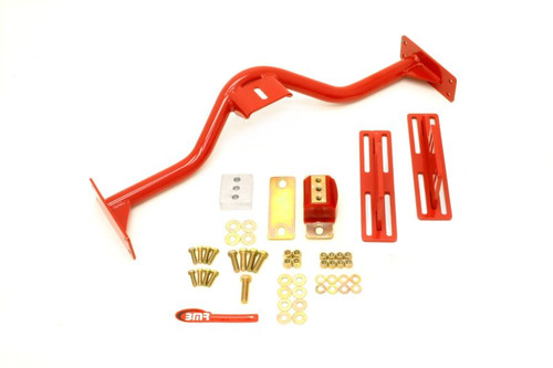 BMR TCC030R - 67-69 1st Gen F-Body Transmission Conversion Crossmember TH350/Powerglide/700R4/4L60E - Red